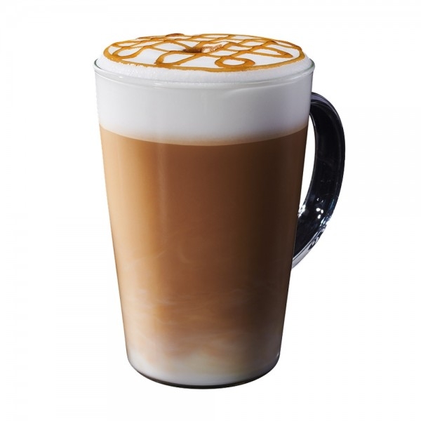 Nescafé Dolce Gusto Caramel Macchiato Starbucks in a cup